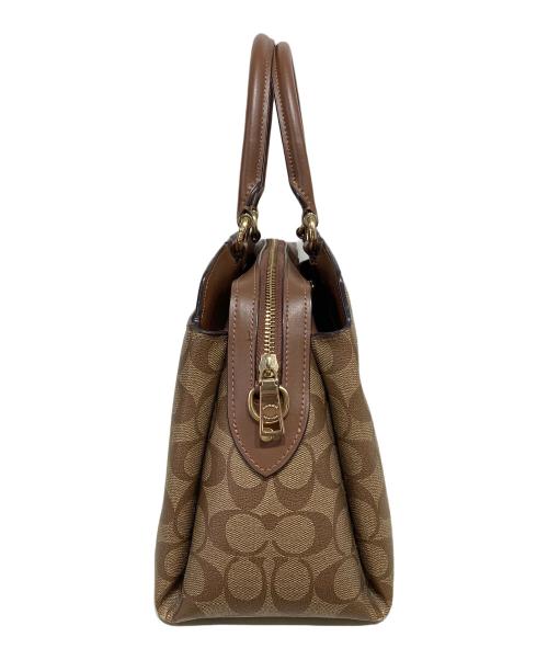 COACH（コーチ）COACH (コーチ) ミニ リリー ハンドバッグ ブラウン サイズ:-の古着・服飾アイテム