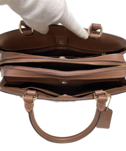 COACH（コーチ）COACH (コーチ) ミニ リリー ハンドバッグ ブラウン サイズ:-の古着・服飾アイテム