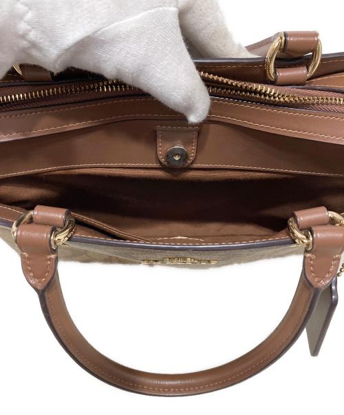 COACH（コーチ）COACH (コーチ) ミニ リリー ハンドバッグ ブラウン サイズ:-の古着・服飾アイテム