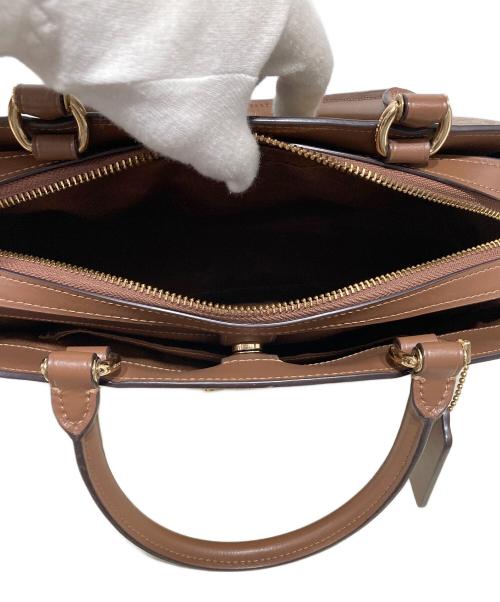 COACH（コーチ）COACH (コーチ) ミニ リリー ハンドバッグ ブラウン サイズ:-の古着・服飾アイテム
