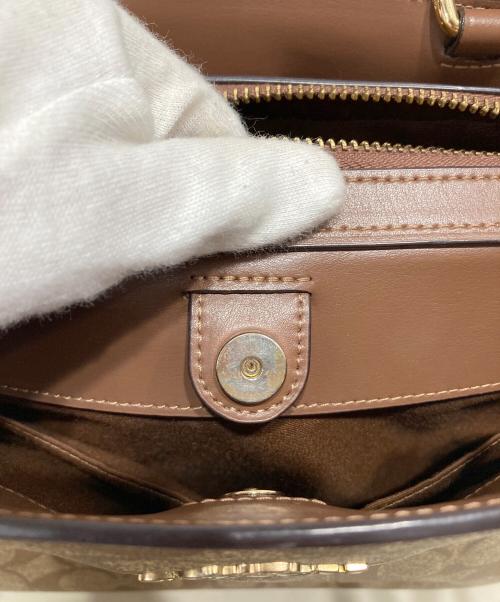 COACH（コーチ）COACH (コーチ) ミニ リリー ハンドバッグ ブラウン サイズ:-の古着・服飾アイテム