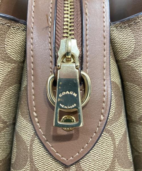 COACH（コーチ）COACH (コーチ) ミニ リリー ハンドバッグ ブラウン サイズ:-の古着・服飾アイテム