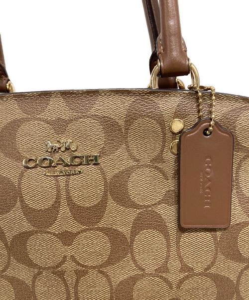 COACH（コーチ）COACH (コーチ) ミニ リリー ハンドバッグ ブラウン サイズ:-の古着・服飾アイテム