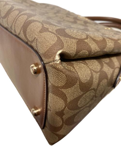 COACH（コーチ）COACH (コーチ) ミニ リリー ハンドバッグ ブラウン サイズ:-の古着・服飾アイテム