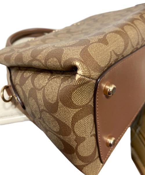 COACH（コーチ）COACH (コーチ) ミニ リリー ハンドバッグ ブラウン サイズ:-の古着・服飾アイテム