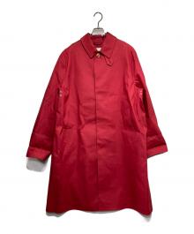 MACKINTOSH（マッキントッシュ）の古着「ゴム引きコート」｜レッド