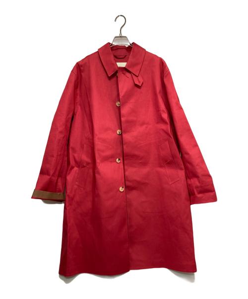 MACKINTOSH（マッキントッシュ）MACKINTOSH (マッキントッシュ) ゴム引きコート レッド サイズ:34の古着・服飾アイテム