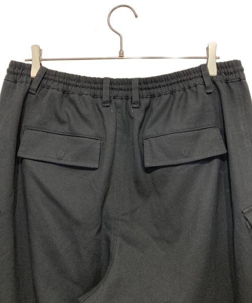 MSML（エムエスエムエル）MSML (エムエスエムエル) WIDE CARGO PANTS ブラック サイズ:Lの古着・服飾アイテム