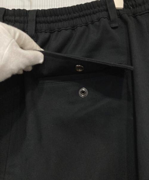 MSML（エムエスエムエル）MSML (エムエスエムエル) WIDE CARGO PANTS ブラック サイズ:Lの古着・服飾アイテム