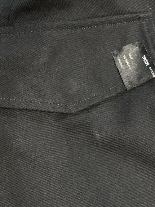 MSML（エムエスエムエル）MSML (エムエスエムエル) WIDE CARGO PANTS ブラック サイズ:Lの古着・服飾アイテム