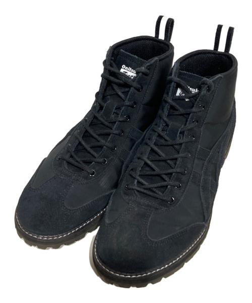Onitsuka Tiger（オニツカタイガー）Onitsuka Tiger (オニツカタイガー) ハイカットスニーカー ブラック サイズ:25.5cmの古着・服飾アイテム