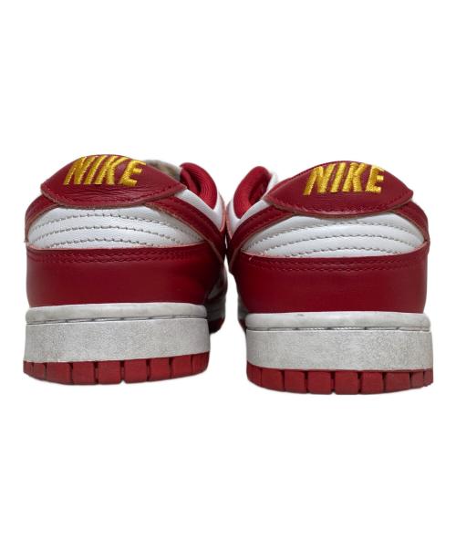 NIKE（ナイキ）NIKE (ナイキ) ローカットスニーカー レッド×ホワイト サイズ:25.5cmの古着・服飾アイテム