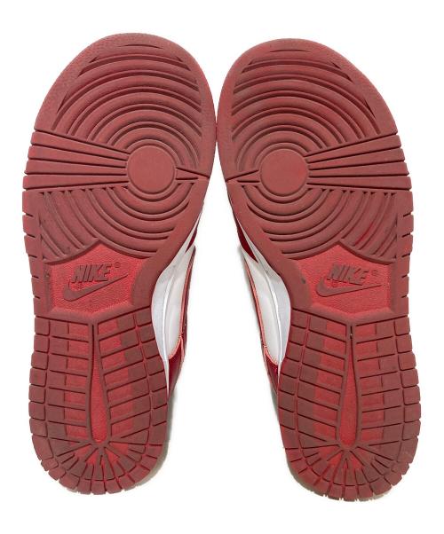 NIKE（ナイキ）NIKE (ナイキ) ローカットスニーカー レッド×ホワイト サイズ:25.5cmの古着・服飾アイテム