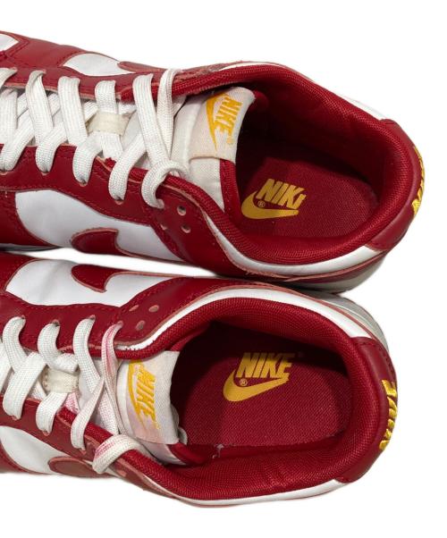 NIKE（ナイキ）NIKE (ナイキ) ローカットスニーカー レッド×ホワイト サイズ:25.5cmの古着・服飾アイテム