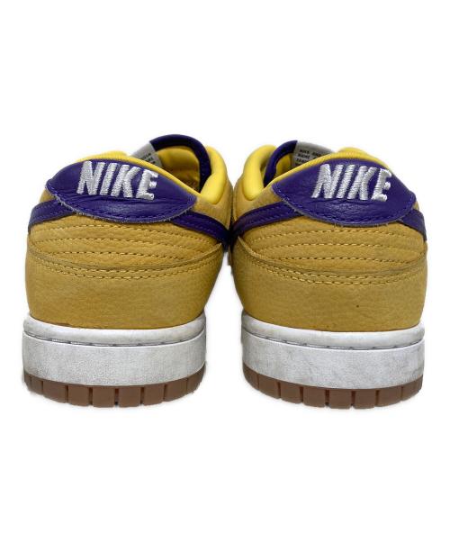 NIKE（ナイキ）NIKE (ナイキ) ローカットスニーカー イエロー×パープル サイズ:26の古着・服飾アイテム