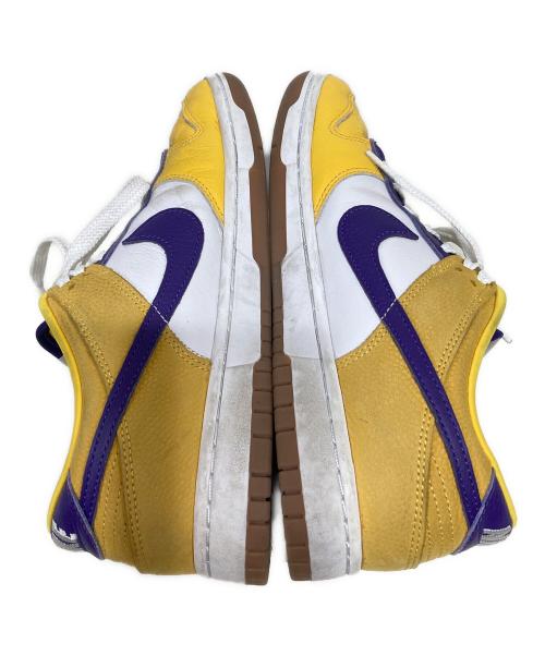 NIKE（ナイキ）NIKE (ナイキ) ローカットスニーカー イエロー×パープル サイズ:26の古着・服飾アイテム