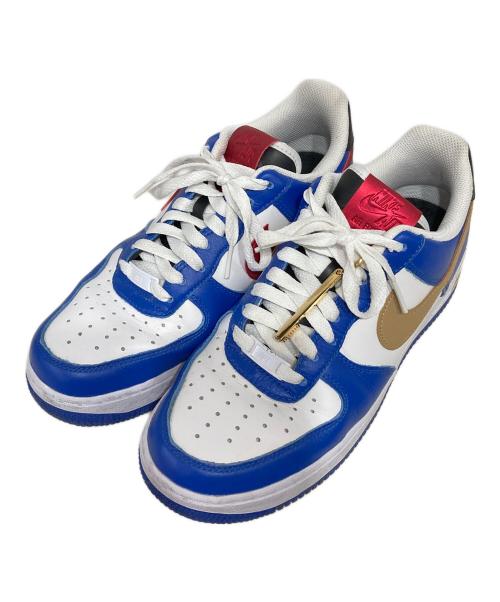 NIKE（ナイキ）NIKE (ナイキ) ローカットスニーカー ブルー×ホワイト サイズ:25.5の古着・服飾アイテム