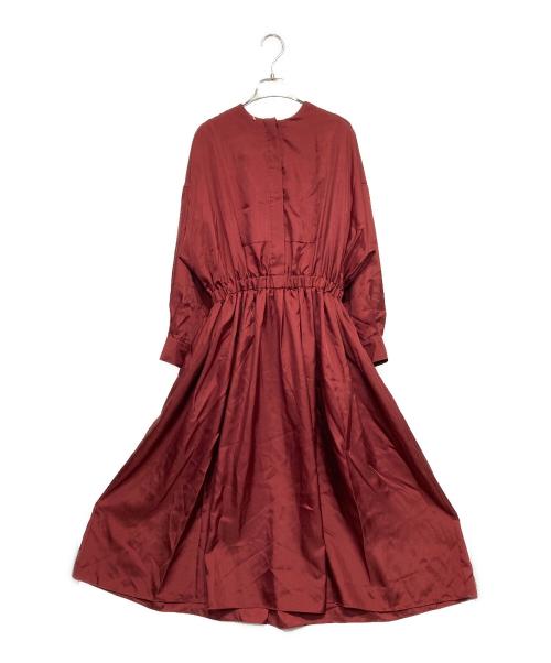 house of lotus（ハウスオブロータス）house of lotus (ハウスオブロータス) サテンワンピース ボルドー サイズ:Sの古着・服飾アイテム