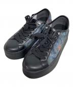 +DIANAプラスダイアナ）の古着「プラットフォームスニーカー」｜ブラック