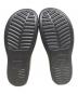 中古・古着 crocs (クロックス) ディラン プラットフォーム スライド ベージュ×ブラック サイズ:22 未使用品：5000円
