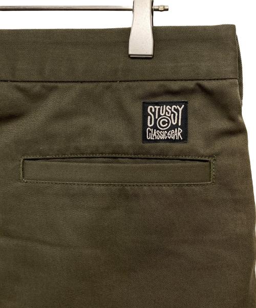 stussy（ステューシー）stussy (ステューシー) ショートチノ カーキ サイズ:34の古着・服飾アイテム