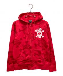 stussy（ステューシー）の古着「ジップパーカー」｜レッド