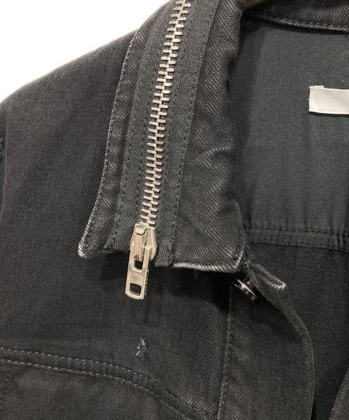 GIVENCHY（ジバンシィ）GIVENCHY (ジバンシィ) デストロイ加工デニムジャケット ブラック サイズ:Ｍの古着・服飾アイテム
