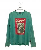 Hysteric Glamourヒステリックグラマー）の古着「長袖Tシャツ」｜グリーン