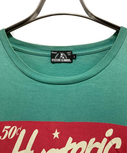 Hysteric Glamour（ヒステリックグラマー）Hysteric Glamour (ヒステリックグラマー) 長袖Tシャツ グリーン サイズ:Lの古着・服飾アイテム