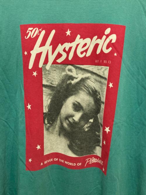 Hysteric Glamour（ヒステリックグラマー）Hysteric Glamour (ヒステリックグラマー) 長袖Tシャツ グリーン サイズ:Lの古着・服飾アイテム