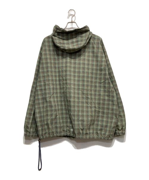 Eddie Bauer（エディーバウアー）Eddie Bauer (エディーバウアー) アノラックパーカー グリーン サイズ:XLの古着・服飾アイテム