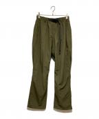 GRAMICCIグラミチ）の古着「LOWERCASE NYLON TRACK PANT」｜グリーン
