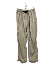 GRAMICCI（グラミチ）の古着「LOWERCASE NYLON TRACK PANT」｜ベージュ