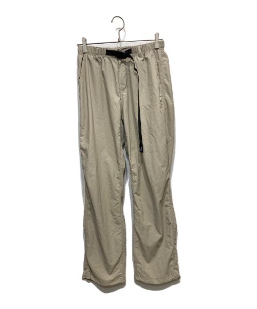 GRAMICCI（グラミチ）GRAMICCI (グラミチ) LOWERCASE NYLON TRACK PANT ベージュ サイズ:Ｍの古着・服飾アイテム
