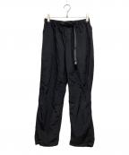GRAMICCIグラミチ）の古着「LOWERCASE NYLON TRACK PANT」｜ブラック