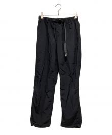 GRAMICCI（グラミチ）の古着「LOWERCASE NYLON TRACK PANT」｜ブラック