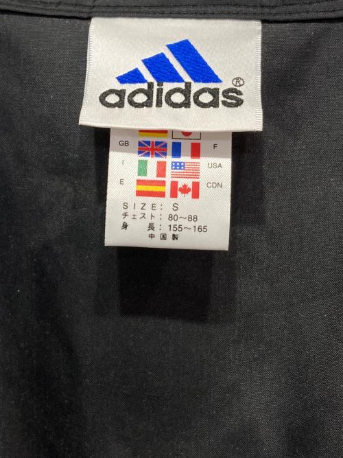 adidas（アディダス）adidas (アディダス) ナイロンジャケット ブラック サイズ:Sの古着・服飾アイテム