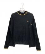 77circa×FRED PERRYナナナナサーカ×フレッドペリー）の古着「Twin Tipped  KNIT」｜ネイビー