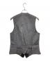 BONCOURA (ボンクラ) STRAY SHEEP (ストレイシープ) 別注 ODD VEST グレー×ブラック サイズ:38：12000円