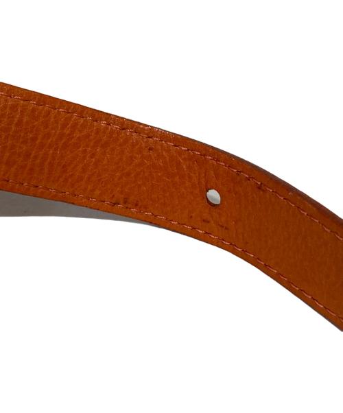 HENDER SCHEME（エンダースキーマ）Hender Scheme (エンダースキーマ) one side belt bag small ネイビー×オレンジの古着・服飾アイテム
