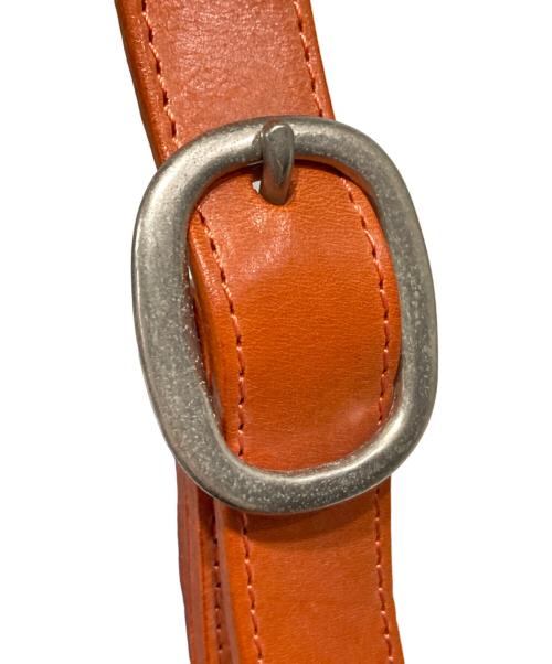 HENDER SCHEME（エンダースキーマ）Hender Scheme (エンダースキーマ) one side belt bag small ネイビー×オレンジの古着・服飾アイテム