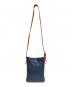 Hender Scheme (エンダースキーマ) one side belt bag small ネイビー×オレンジ：10000円
