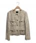 DEUXIEME CLASSE (ドゥーズィエム クラス) ツイードセットアップ ベージュ サイズ:36：5000円