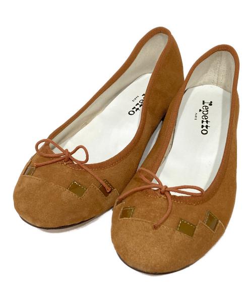repetto（レペット）Repetto (レペット) スウェードパンプス ブラウン サイズ:37の古着・服飾アイテム