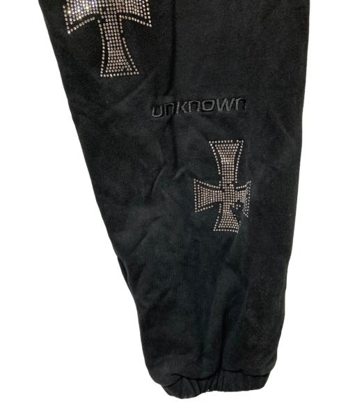 unknown（アンノウン）unknown (アンノウン) スウェットパンツ ブラック サイズ:Mの古着・服飾アイテム