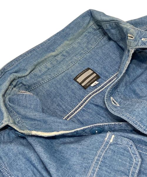 MOMOTARO JEANS（桃太郎ジーンズ）MOMOTARO JEANS (桃太郎ジーンズ) ワークシャツ ブルー サイズ:38の古着・服飾アイテム