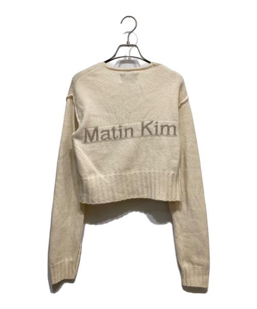 Matin Kim（マーティン キム）Matin Kim (マーティン キム) クロップドカーディガン ベージュ サイズ:Fの古着・服飾アイテム