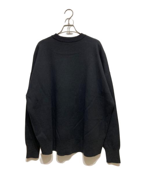 EVERYDAY I LIKE.（エヴリデイ アイ ライク）EVERYDAY I LIKE. (エヴリデイ アイ ライク) Smooth Relax ニット ブラック サイズ:Freeの古着・服飾アイテム