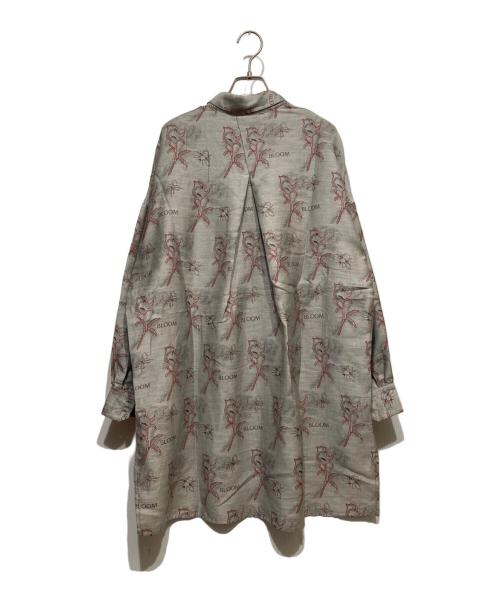 POLS（ポルス）POLS (ポルス) -Letter-シャツ グレー サイズ:Freeの古着・服飾アイテム