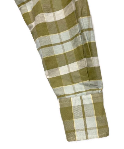 Thom Browne（トムブラウン）Thom Browne (トムブラウン) チェックシャツ グリーン サイズ:2の古着・服飾アイテム